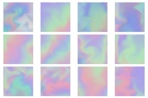 Digital Paper unicorn wave background Digital Pattern artnoy 