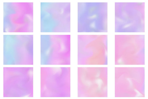 Digital Paper unicorn wave pink background Digital Pattern artnoy 