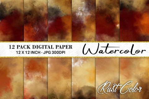 Digital Paper Watercolor background Digital Pattern artnoy 