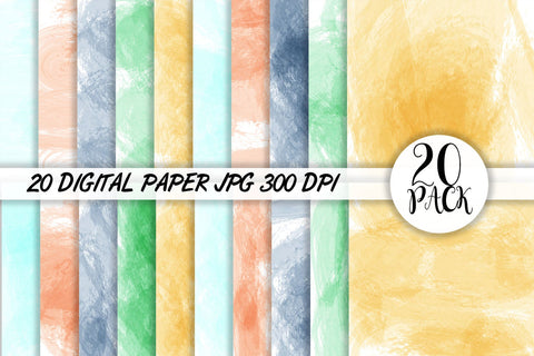 Digital Paper watercolor background Digital Pattern artnoy 