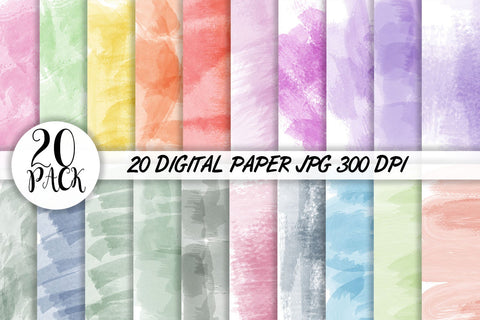 Digital Paper watercolor background Digital Pattern artnoy 