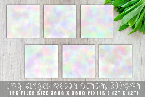 Digital Paper Watercolor cloud background Digital Pattern artnoy 