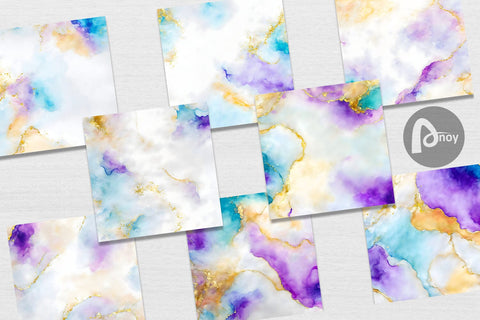 Digital Paper Watercolor Ink Texture Digital Pattern artnoy 