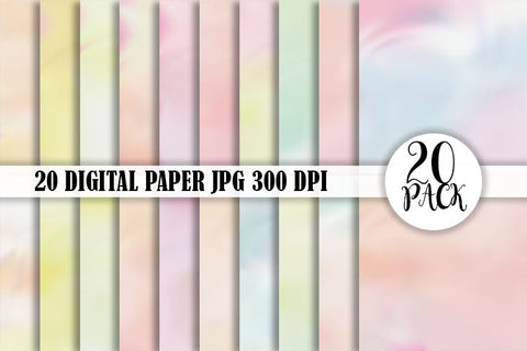 Digital Paper watercolor pastel background Digital Pattern artnoy 