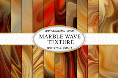 Digital paper wave brown background Digital Pattern artnoy 