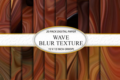 Digital paper wave brown background Digital Pattern artnoy 
