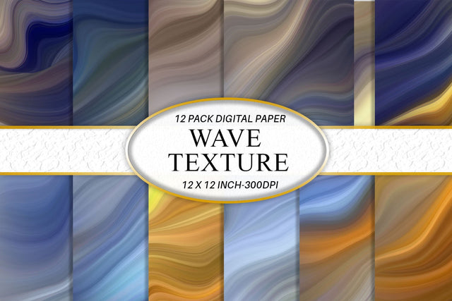 Digital paper wave gradient color background Digital Pattern artnoy 