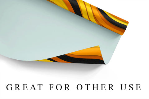 Digital paper wave orange line background Digital Pattern artnoy 