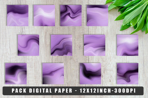 Digital paper wave purple color texture background Digital Pattern artnoy 