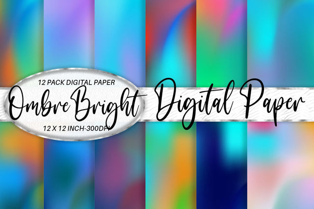 Digital paper wave texture and gradient blue color background Digital Pattern artnoy 