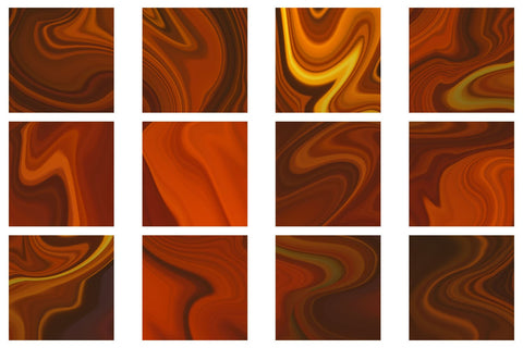 Digital Paper wave texture and gradient brown orange background Digital Pattern artnoy 