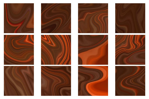 Digital Paper wave texture and gradient brown orange background Digital Pattern artnoy 