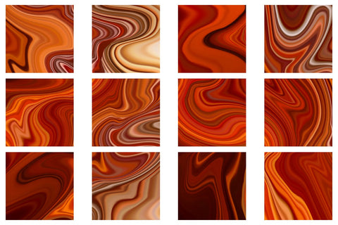 Digital Paper wave texture and gradient orange color background Digital Pattern artnoy 