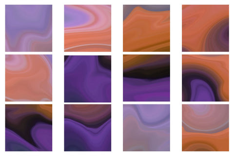 Digital Paper wave texture and gradient purple orange background Digital Pattern artnoy 