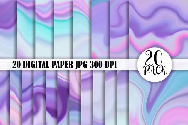 Digital Paper wave texture blue background Digital Pattern artnoy 