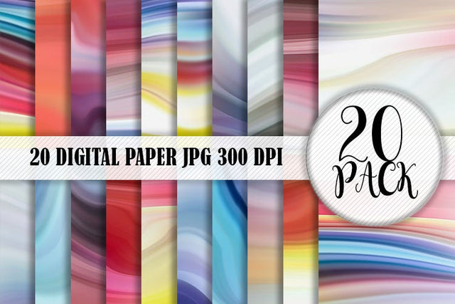 Digital Paper wave texture colorful background Digital Pattern artnoy 