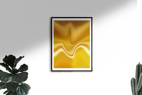 Digital paper wave texture gold color Digital Pattern artnoy 