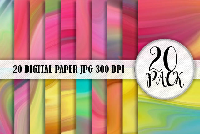 Digital Paper wave texture gradient color background Digital Pattern artnoy 