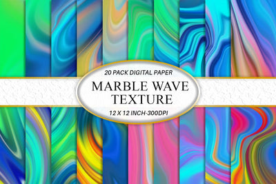 Digital paper wave texture rainbow color background Digital Pattern artnoy 