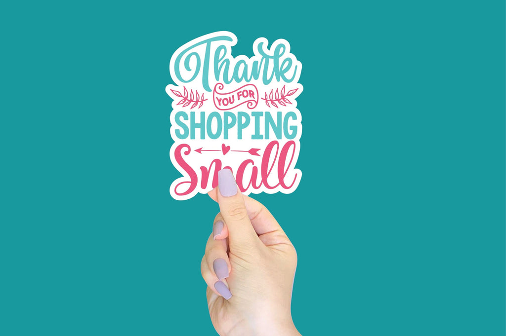 Ariyan Sticker Digital Thank You Stickers - So Fontsy
