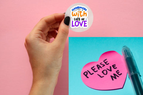 Digital Thank you Stickers SVG Designangry 