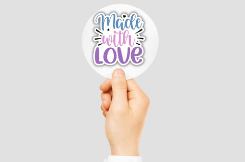 Digital Thank you Stickers SVG Designangry 