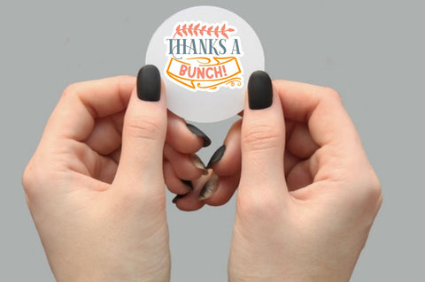 Digital Thank you Stickers SVG Designangry 