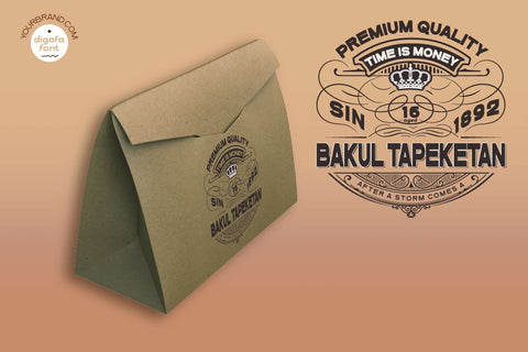 Digofa Font twinletter 