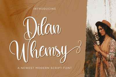 Dilan Whemsy - Modern Script Font Font StringLabs 