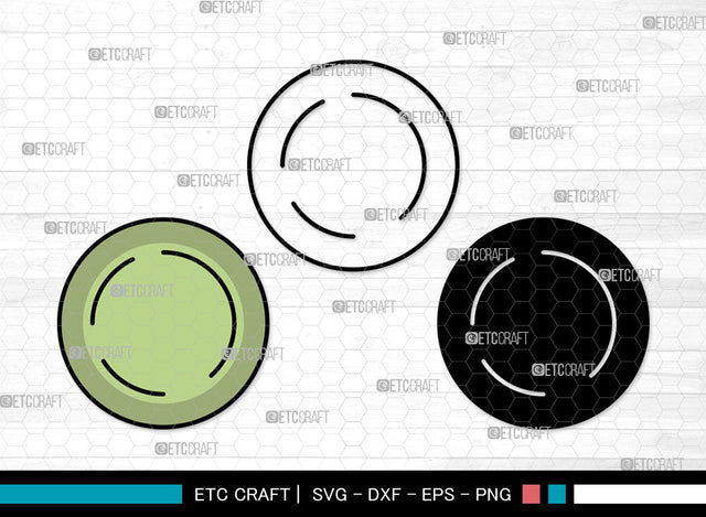 Dinner Plate Icons Color, Dinner Plate Svg, Plate Svg, Dinner Plates, Kitchen Plate, Dinner Plate Bundle, Icon Bundle, Svg Cut File, Dxf, Eps, Png, SVG ETC Craft 