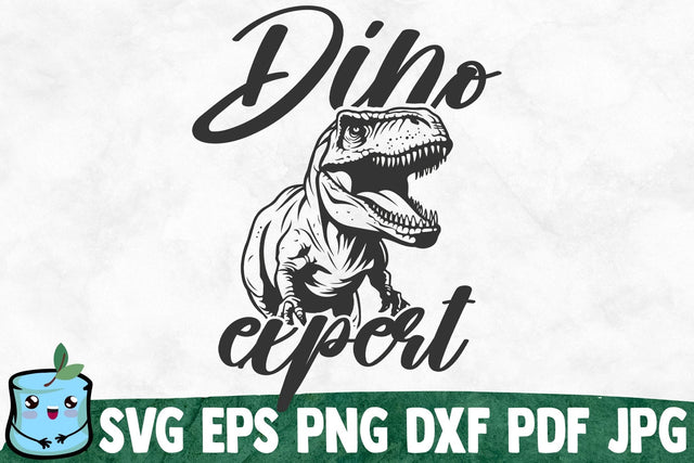 Dino Expert SVG MintyMarshmallows 