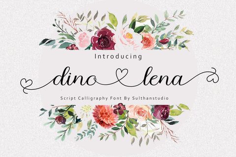 Dino lena Font Sulthan studio 