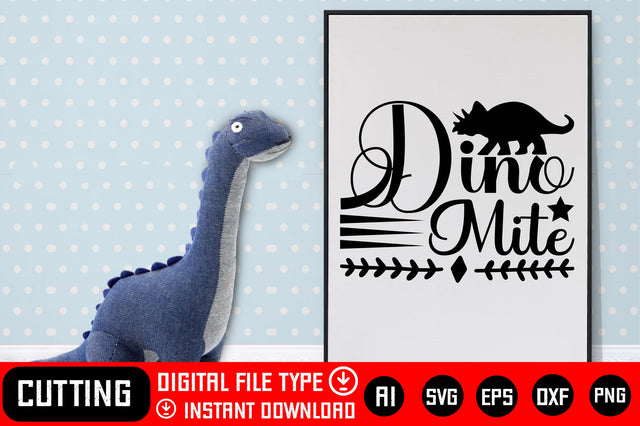 Dino Mite SVG CraftlabSvg29 