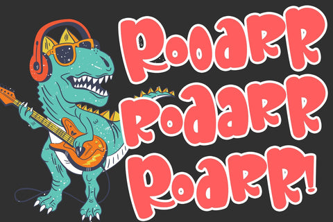 Dinoplay Font Stefani Letter 