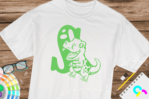 Dinosaur Alphabet letter S svg SVG Artinrhythm shop 
