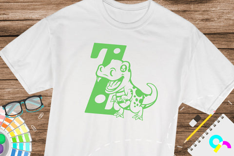 Dinosaur Alphabet letter Z svg SVG Artinrhythm shop 
