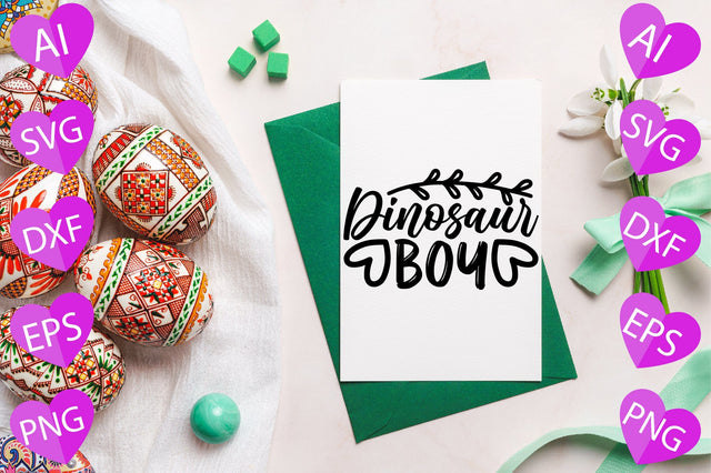 Dinosaur Boy SVG CraftlabSvg29 