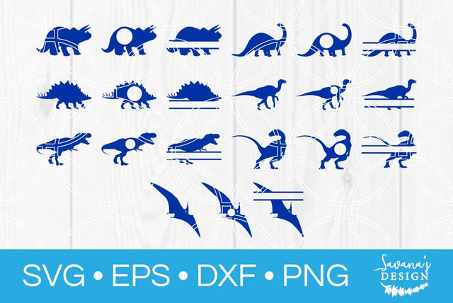 Dinosaur Bundle SVG SavanasDesign
