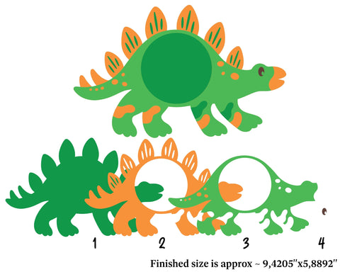 Dinosaur candy dome SVG | Dinosaur candy holder bundle SVG ElenDesigns 