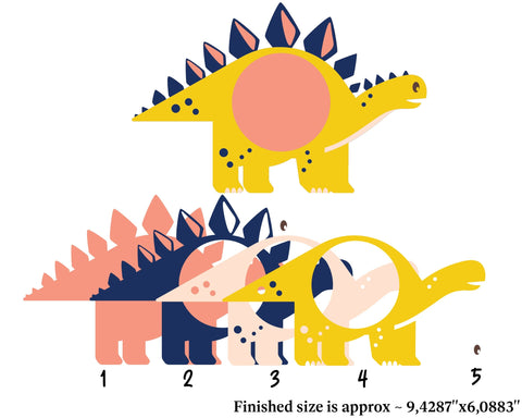 Dinosaur candy dome SVG | Dinosaur candy holder bundle SVG ElenDesigns 