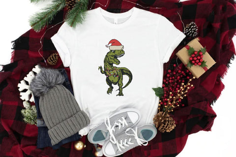 Dinosaur Christmas Sublimation Sublimation Jagonath Roy 