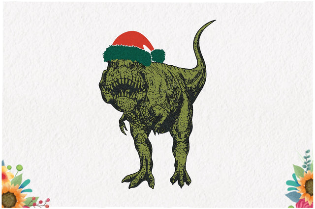 Dinosaur Christmas Sublimation Sublimation Jagonath Roy 