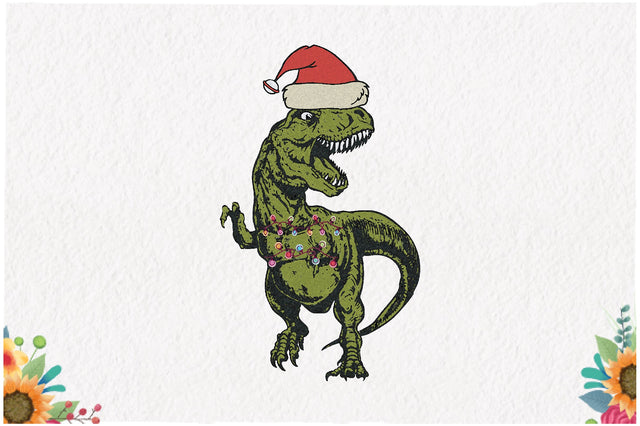 Dinosaur Christmas Sublimation Sublimation Jagonath Roy 