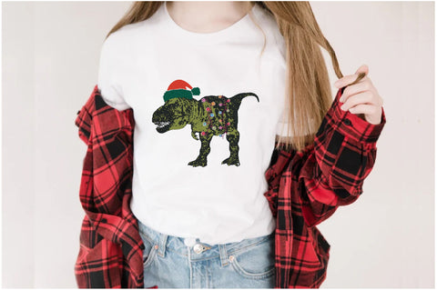 Dinosaur Christmas Sublimation Sublimation Jagonath Roy 