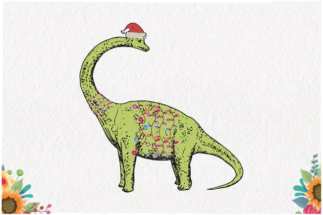 Dinosaur Christmas Sublimation Sublimation Jagonath Roy 