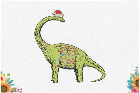 Dinosaur Christmas Sublimation Sublimation Jagonath Roy 