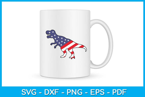 Dinosaur Kids 4th Of July SVG PNG PDF Cut File SVG Creativedesigntee 