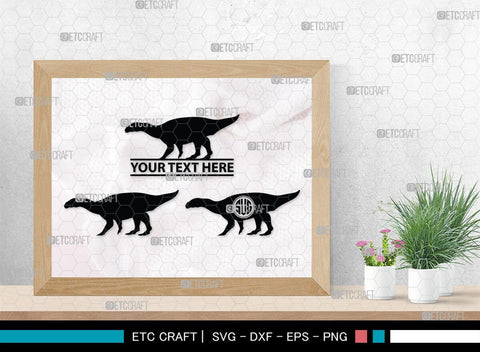Dinosaur Monogram, Dinosaur Silhouette, Dinosaur SVG, Raptor Dinosaur Svg, Tyrannosaurus Svg, Trex Svg, SB00252 SVG ETC Craft 