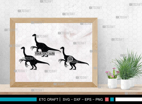 Dinosaur Monogram, Dinosaur Silhouette, Dinosaur SVG, Raptor Dinosaur Svg, Tyrannosaurus Svg, Trex Svg, SB00252 SVG ETC Craft 