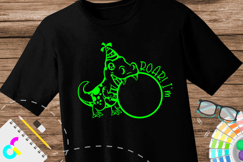 Dinosaur monogram svg SVG Artinrhythm shop 